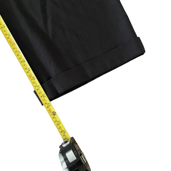 Carlisle Wide Leg Pants Women 10 Brown Wool Cashmere Blend Cropped Dark Academia - Picture 9 of 9